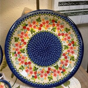 Polish Pottery Dinner Plate